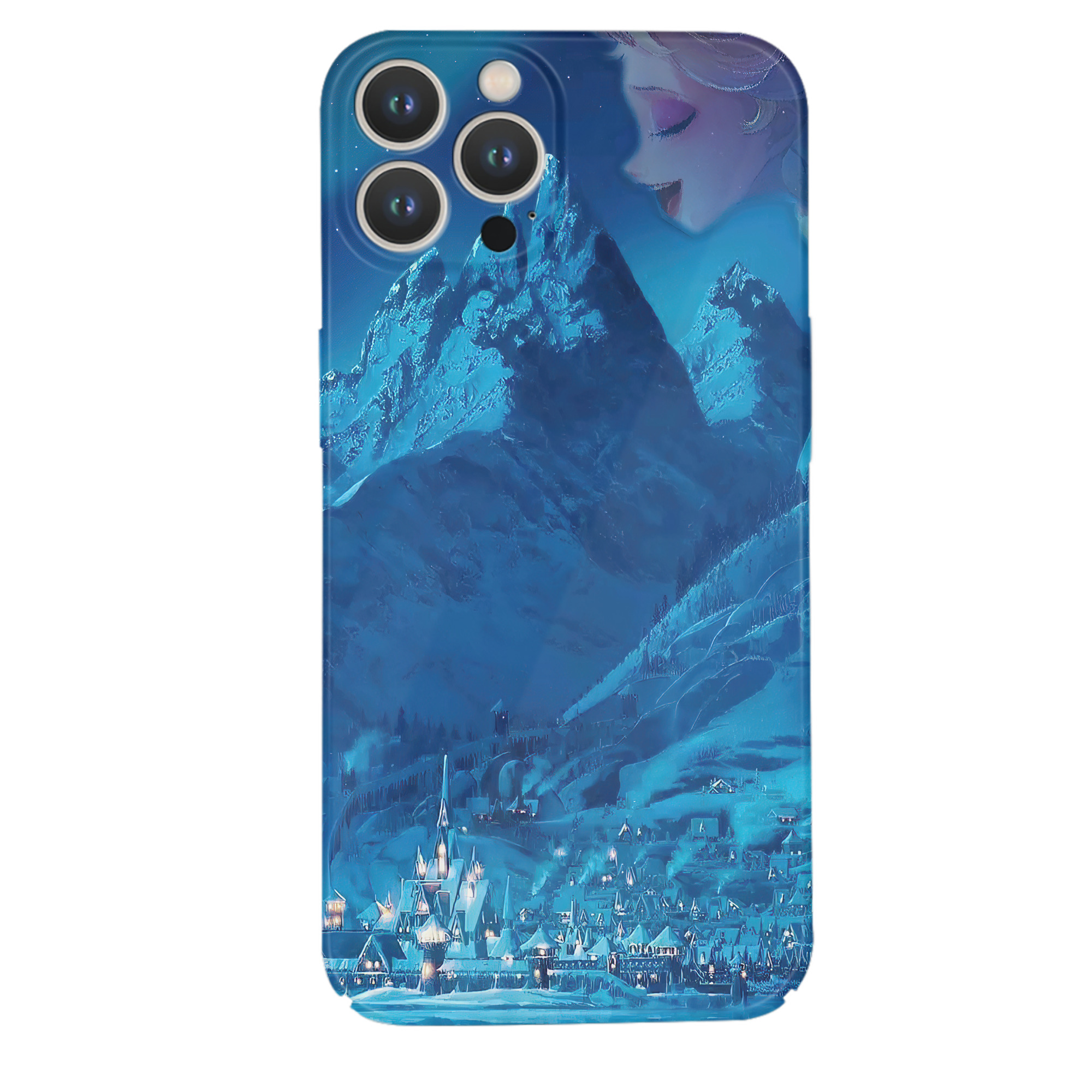 （画像用） アナと雪の女王 アンナ エルサ Frozen Anna Elsa 【iPhone 14シリーズ対応】ハードケース